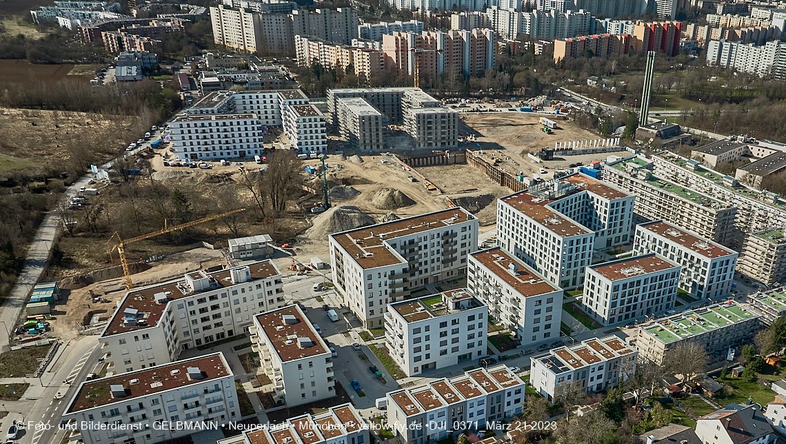 22.03.2023 - Baustele und Wohnanlage Alexisquartier